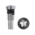 Bottom Screws Compatible For iPhone 8 / 8 Plus (Silver) (100 Pack)